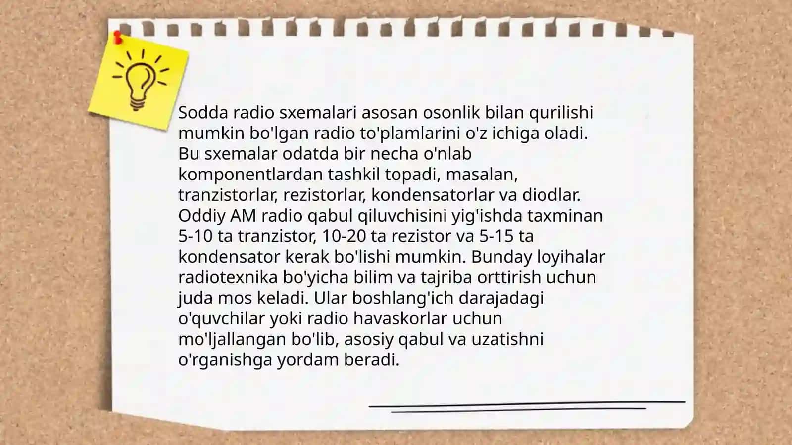 Eng sodda radio yasash 4