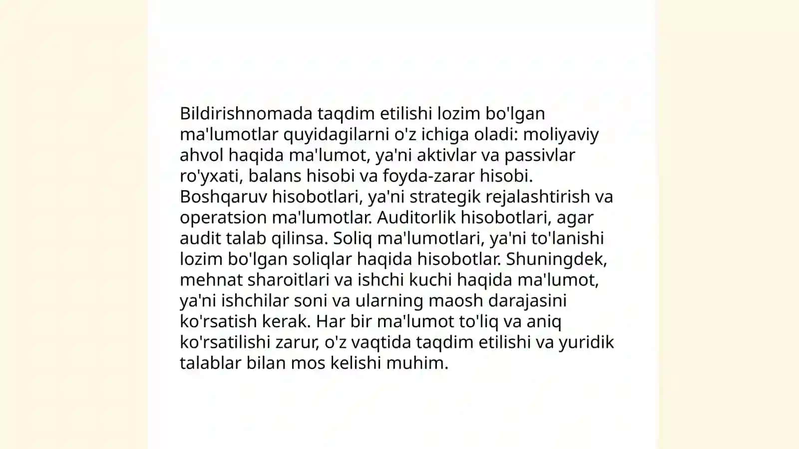 Bildirishnoma va bildirish 4