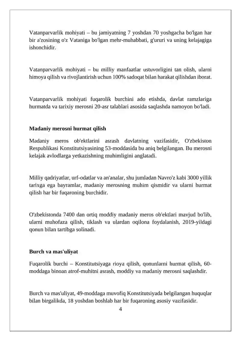 Men- vatanning munosib fuqarosiman! 4