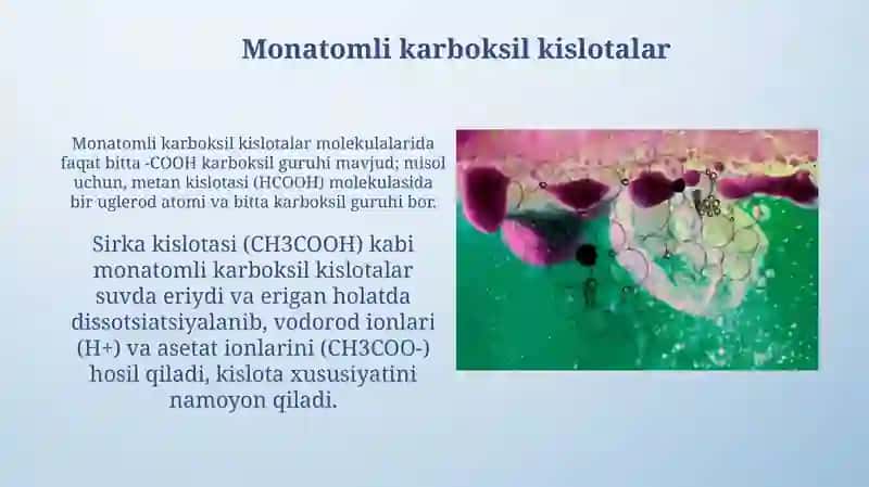 Koʻp atomli karboksil kislotalar 4