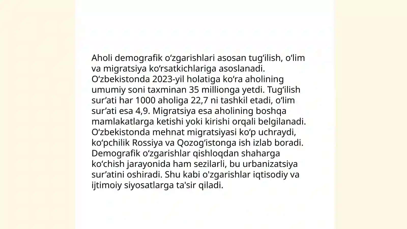 Chet el mamlakatlarida aholi sitatistikasi tashkil etilishi 4