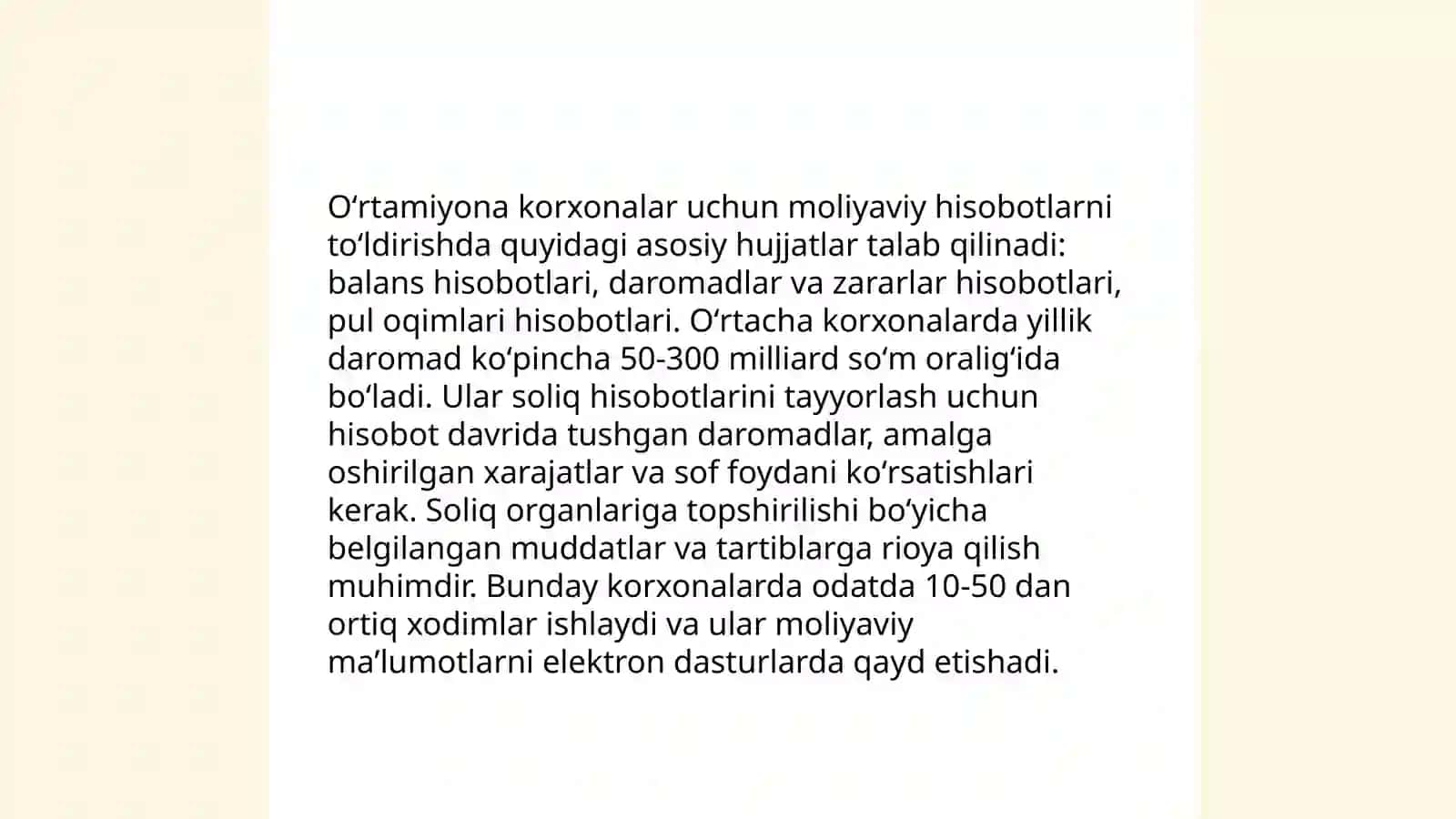 BHXS (IAS) 34 Oraliq moliyaviy hisoblar 4