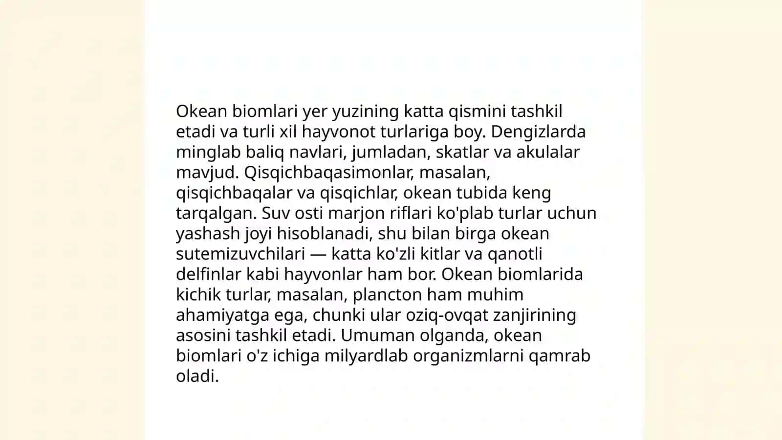 Dunyo okeani biomlari 4