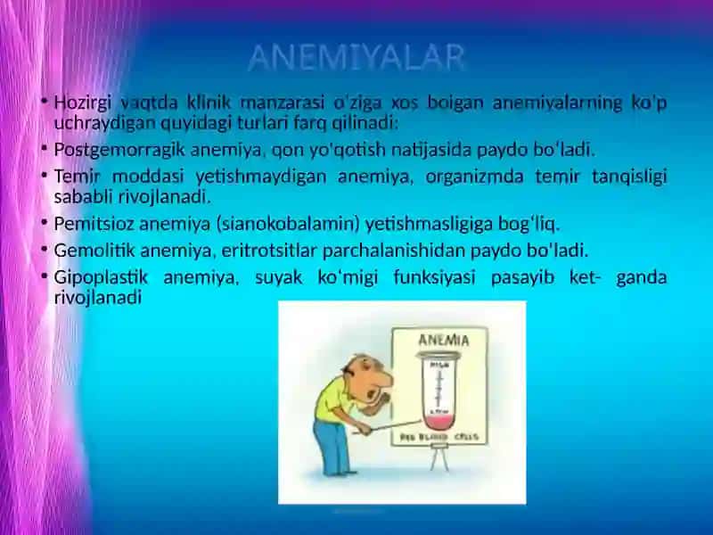 ANEMIYA SINDROMLARI 4