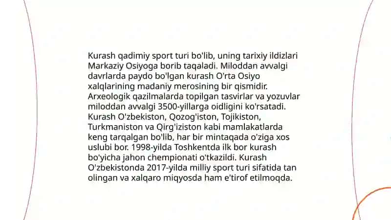 Kurash sporti tarixi va qoidalari 4