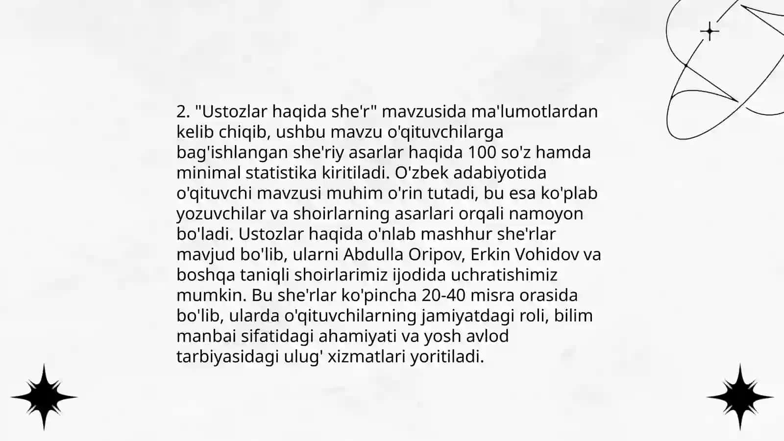 1-oktabr Ustoz va murabbiylar kuni tadbir senariysi 4