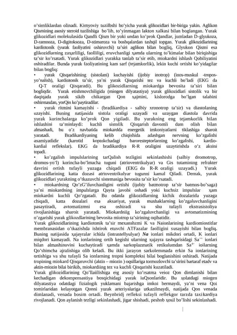 KARDIOTONIK VA ANTIARITMIK DORI VOSITALARI 4