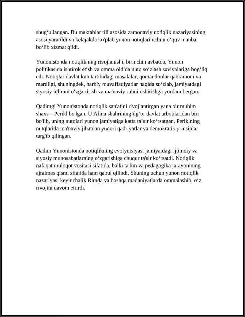 NOTIQLIK NAZARIYASINING VUJUDGA KELISHI 4