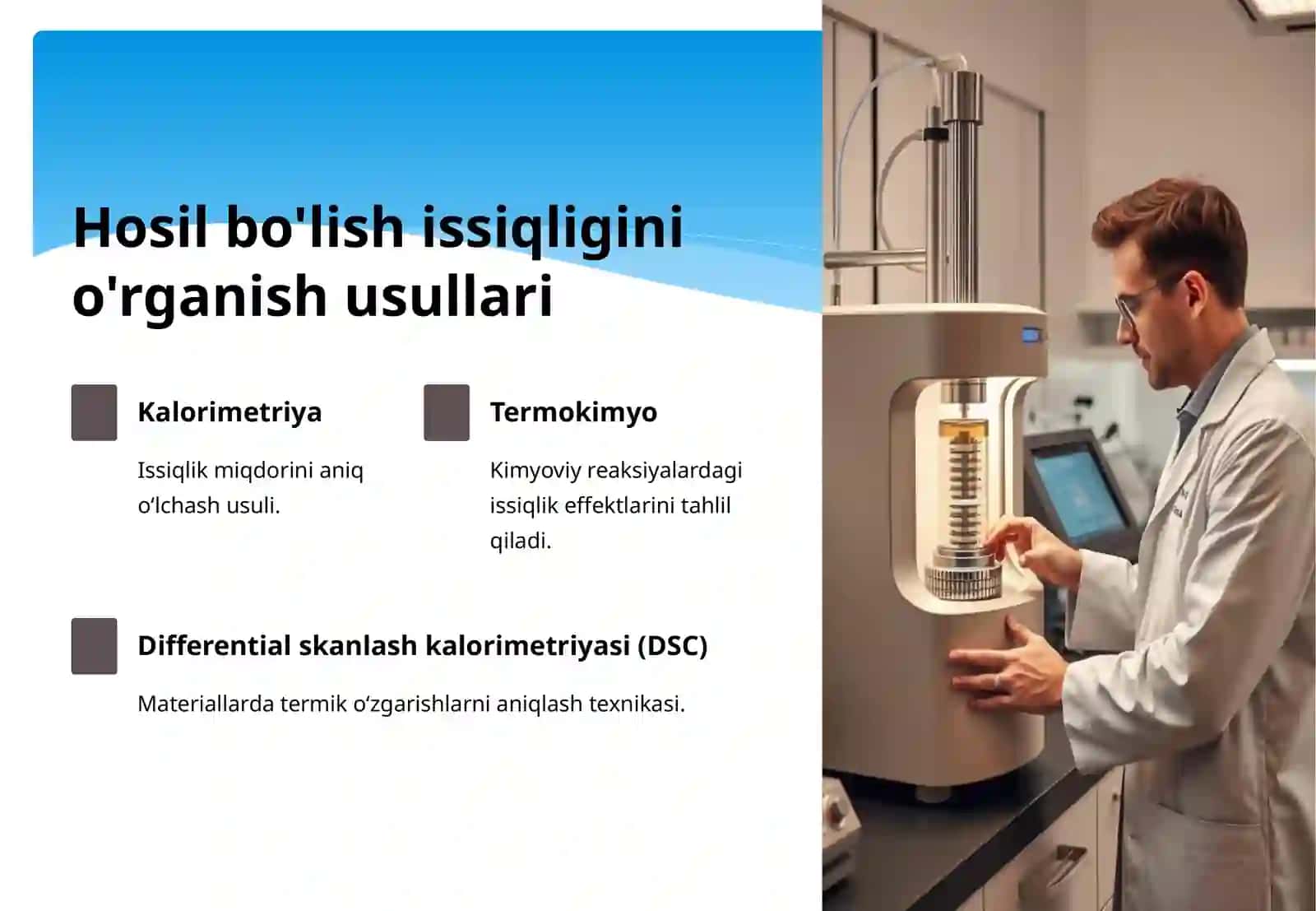 Kristallogidratlarning xosil bo'lish issiqligini o'rganish 4