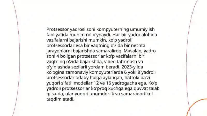 Protsessorlar turlari va tasniflari 4