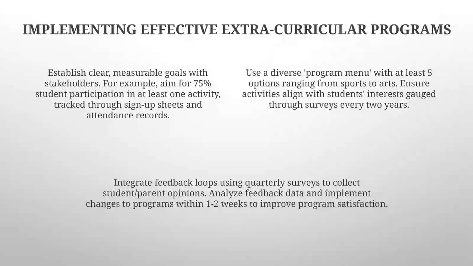 Extra curricular activities in teaching 4