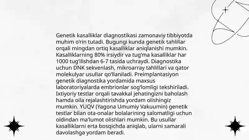 Irsiy kasalliklar 4