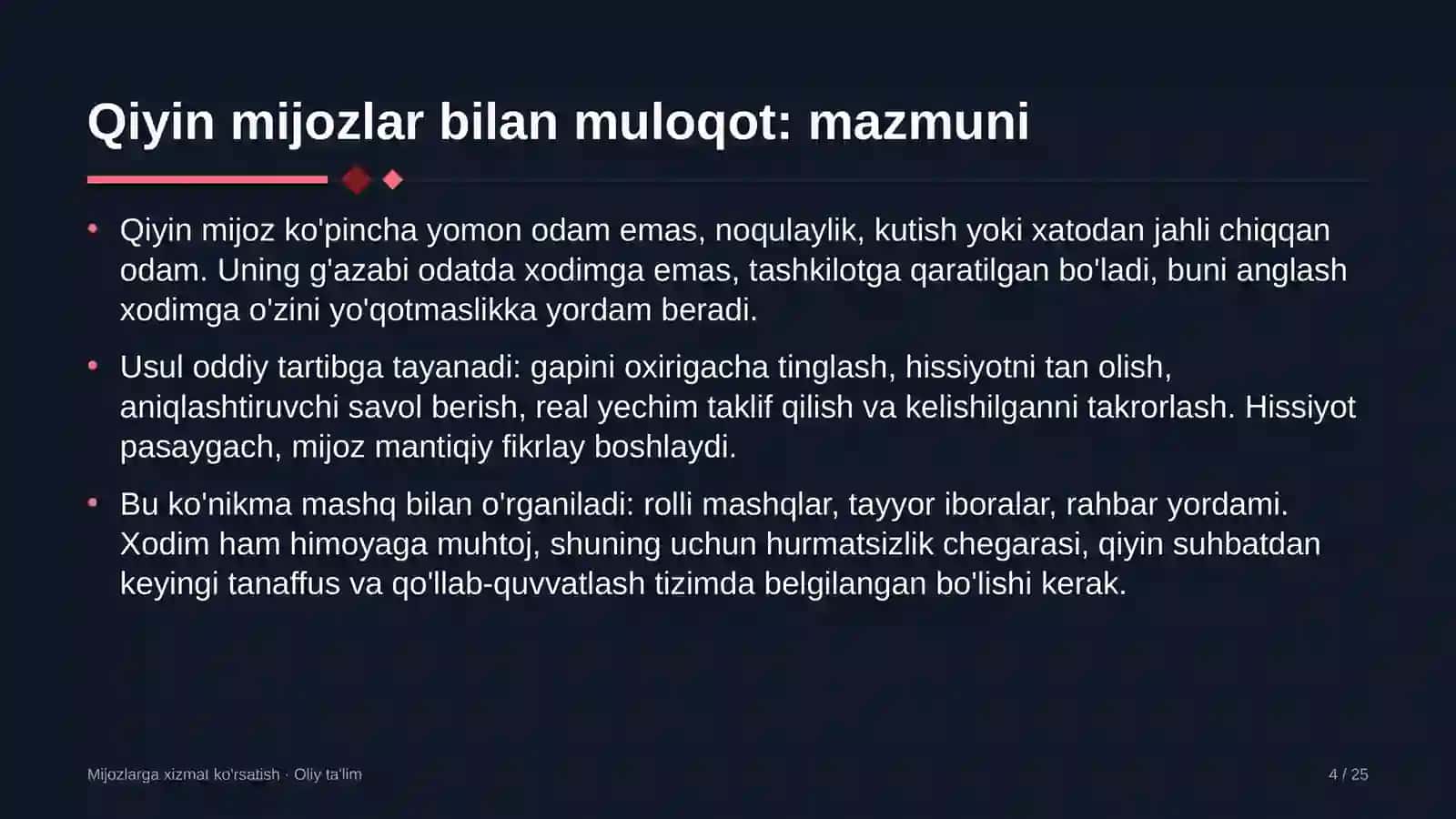 santexnika montaj ishlarida qiyin mijozlar bilan muloqot qilish 8646 4