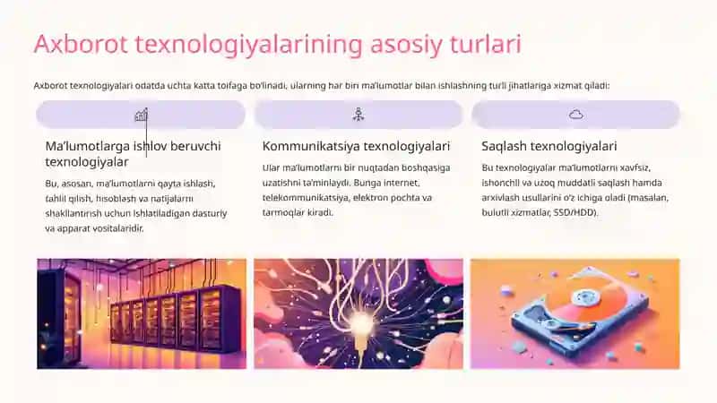 Axborot texnologiyalari 4