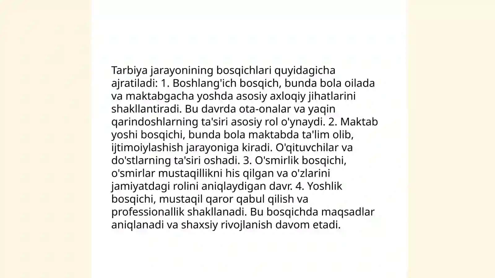 Tarbiyaning maqsad va vazifalari 4