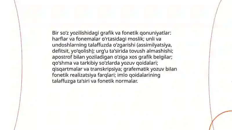 Matnlarni imloviy tahlil qilish 4