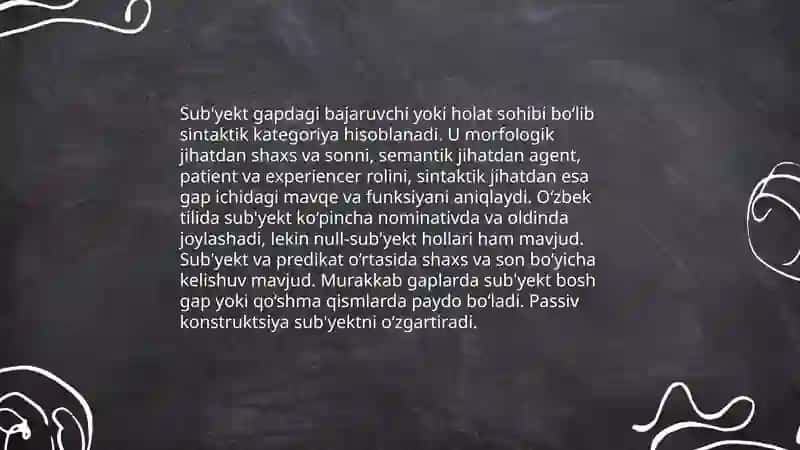 Aloqa-munosabat (sintaktik) kategoriyalari 4