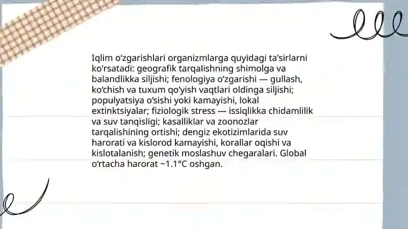 Biologiyaning dolzarb muammolari 4