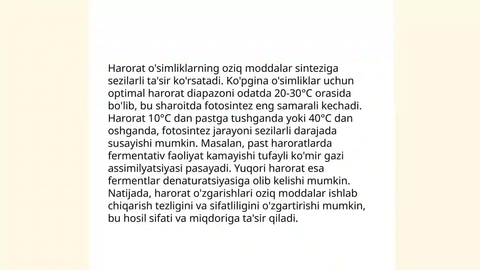 Yorug'likning o‘simliklar oziqlanishiga ta’siri 4