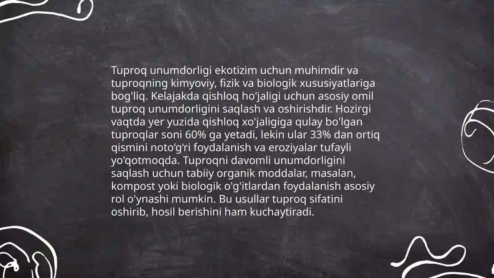 Ekotizimlarning mahsuldorligi 4