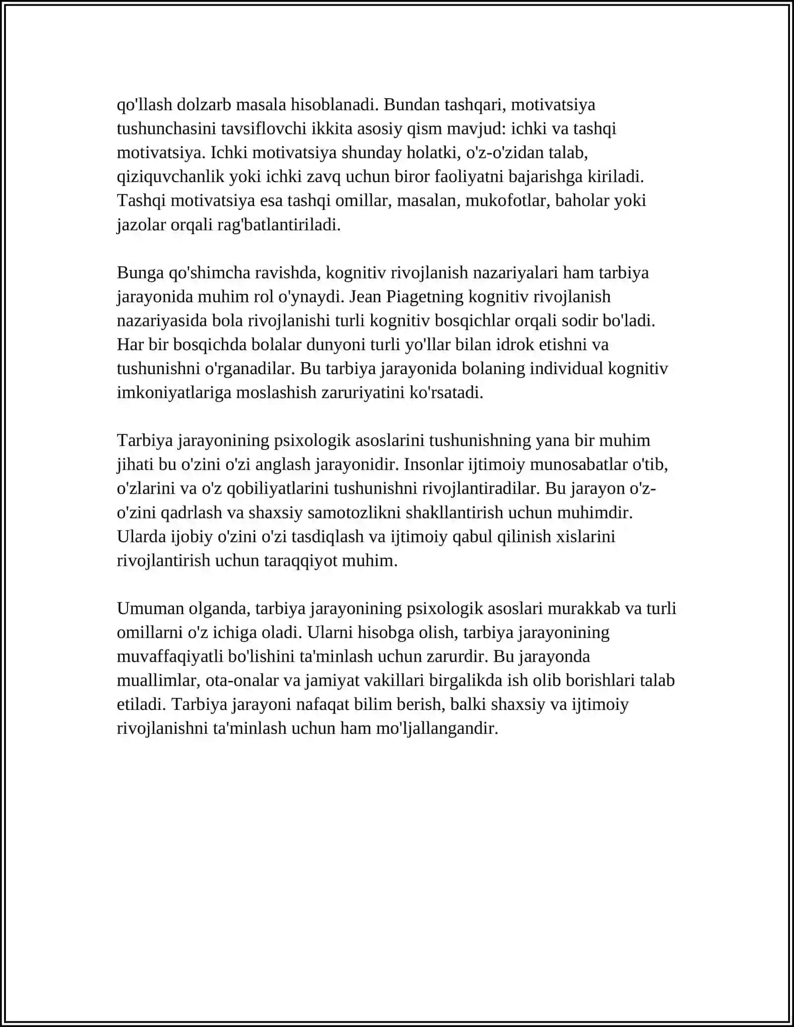 TARBIYA JARAYONINING PSIXOLOGIK ASOSLARI 4