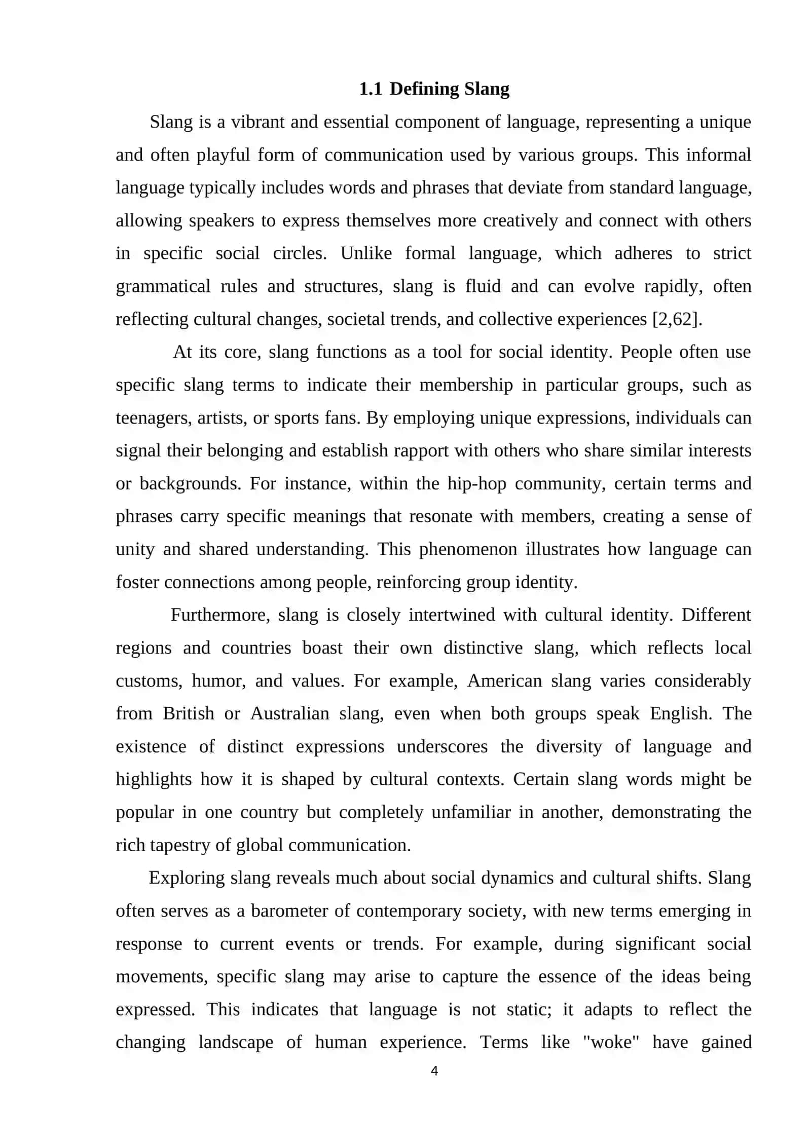 Slang and its features in different countries 4