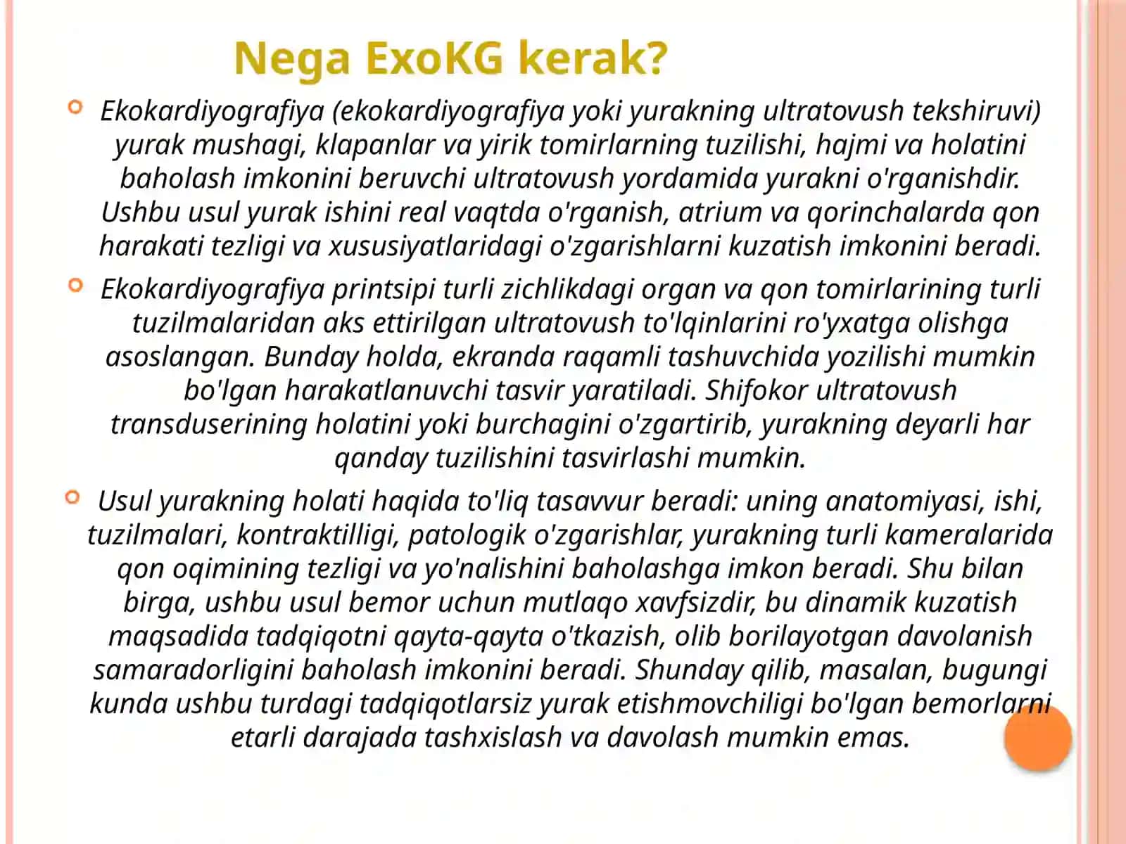 Yurakning ekokardiyografiyasi 4