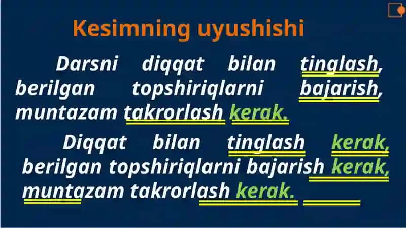 GAPNING UYUSHIQ BO‘LAKLARI 4