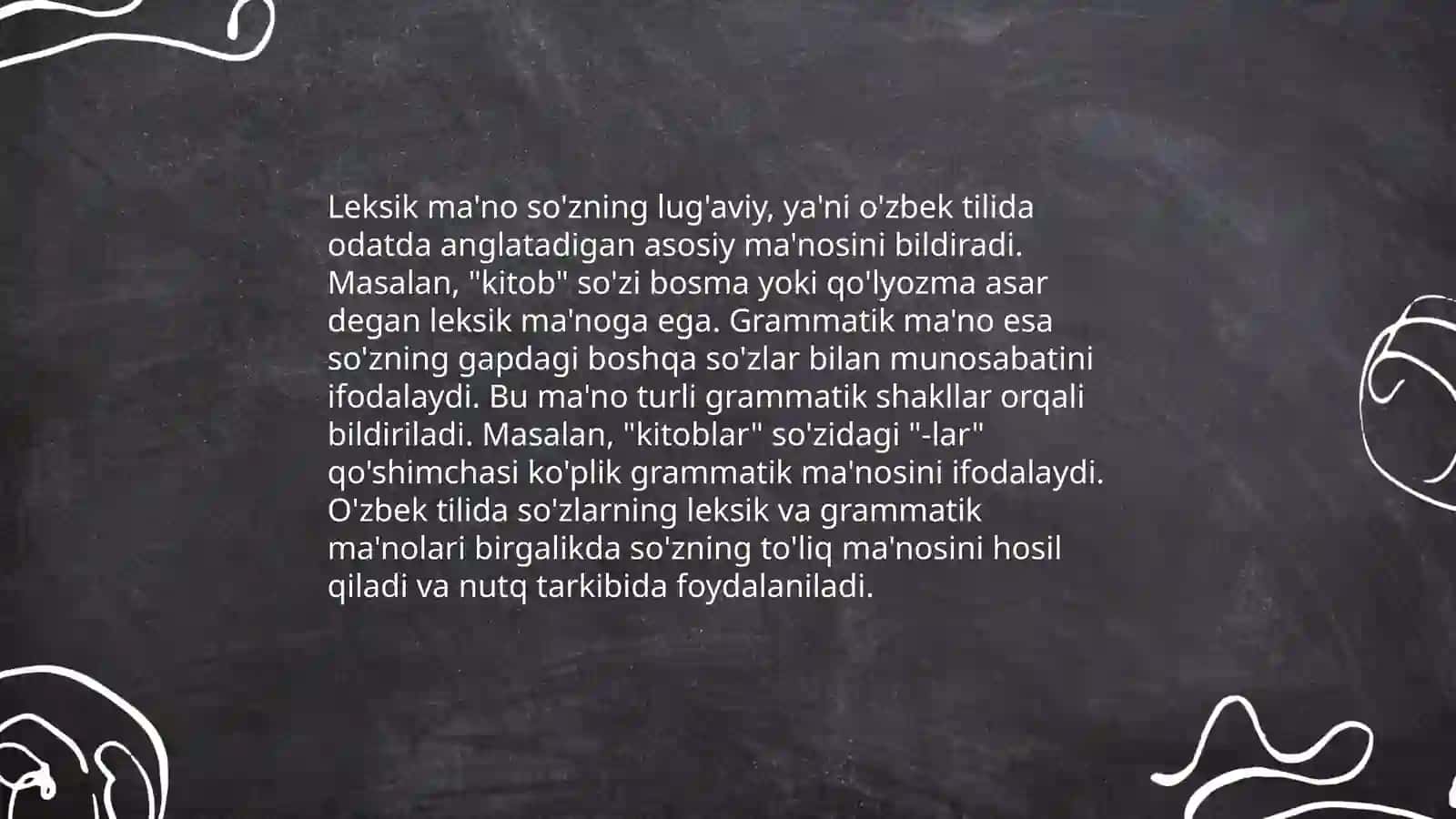 So'z tarkibini tekshirish va morfemalarni aniqlash 4
