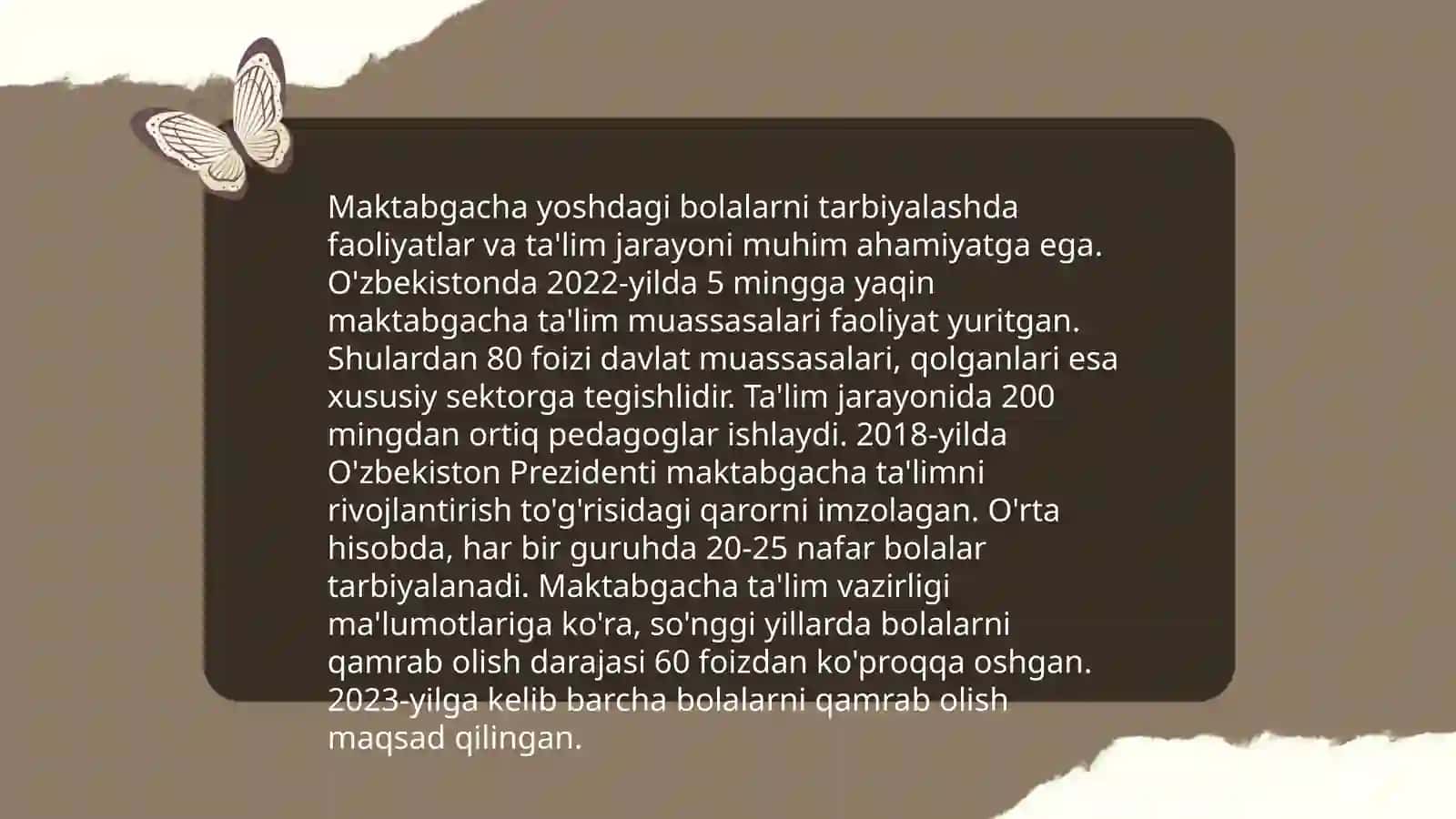 Shaxsning rivojlanishida tarbiyachining tarbiyaning o'rni 4