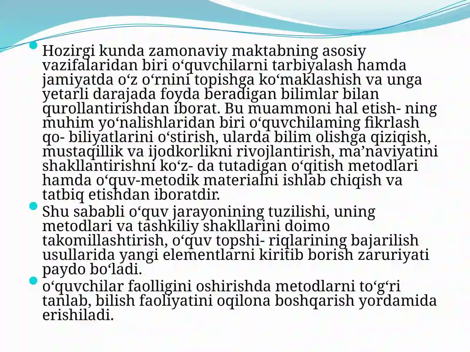 O’qishdarslaridahikoyao’tishuslubiyoti(3-sinf) 4