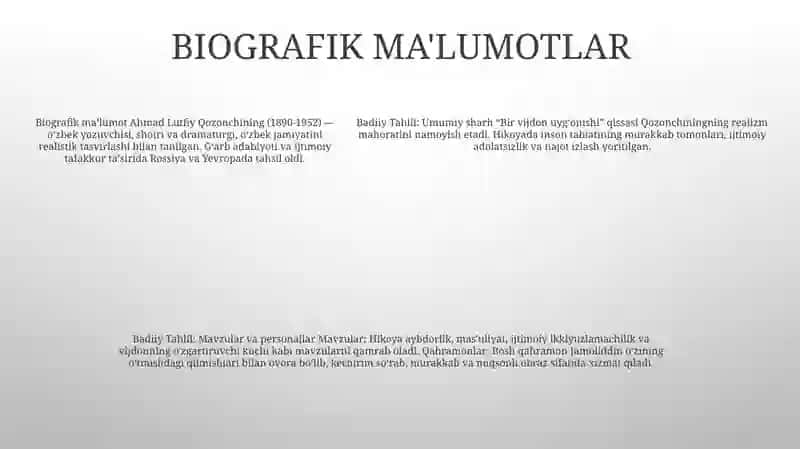 "Bir Vijdon Uyg'Onur"AsariningBadiiyTahlili 4