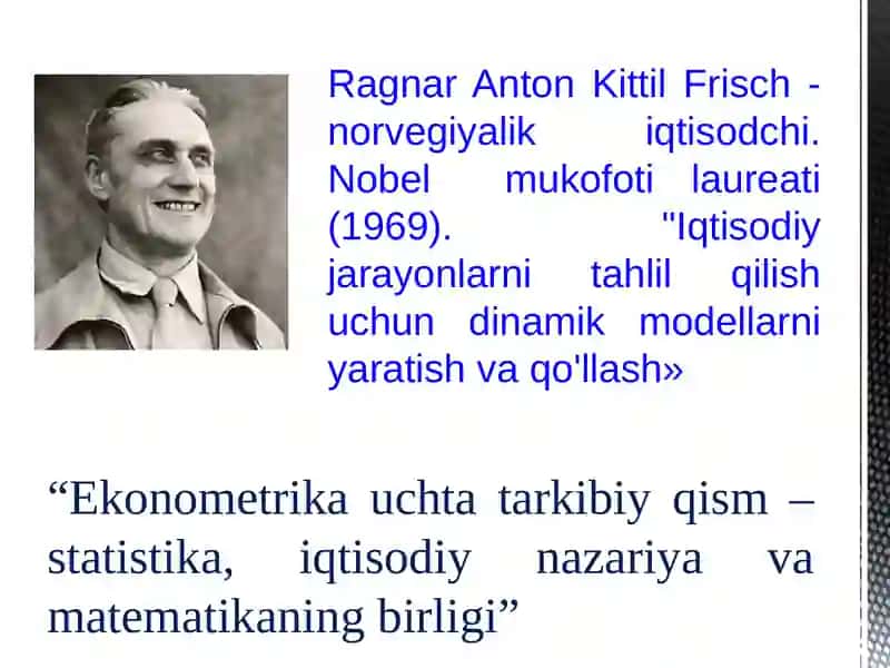 Ekonometrik modellashtirish asoslari 4