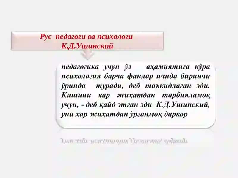 Ҳозирги замон психологиясининг тузилиши 4