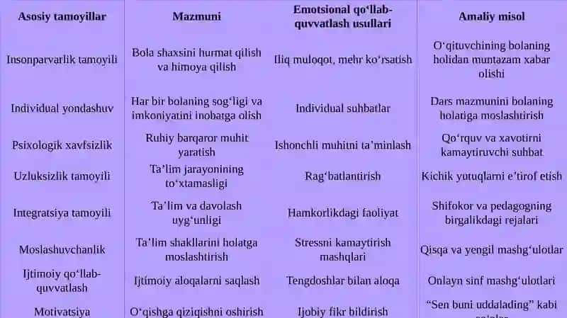 Gospitalpedagogikaning asosiy tamoyillari 4