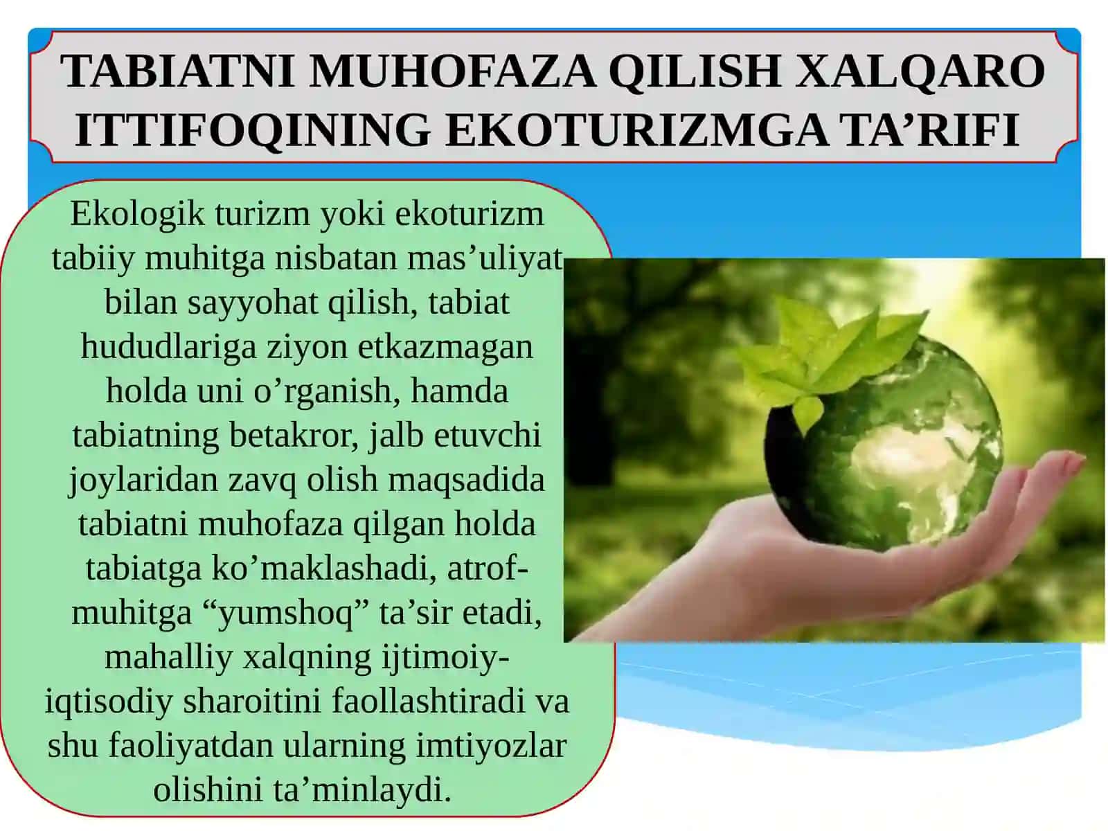 Ekologik Turizm 4