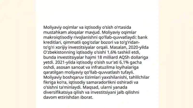 Moliyaviy oqimlar 4