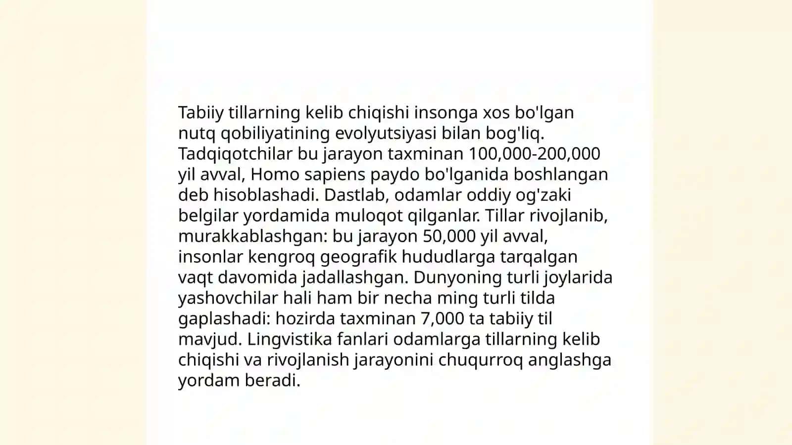 Tiling paydo boʻlishi tarixi 4
