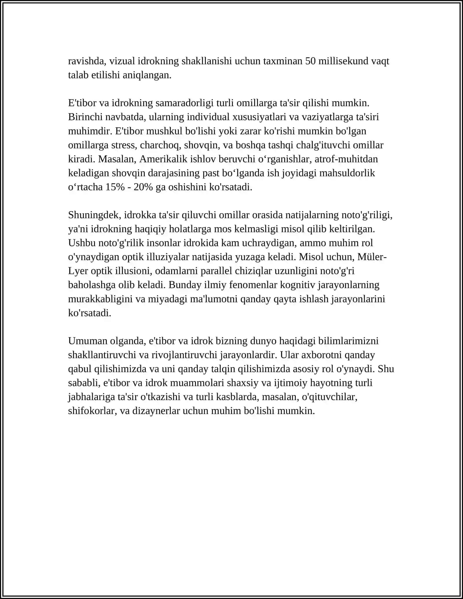 PSIXOLOGIK BILISH FAOLIYATI SIFATIDA 4