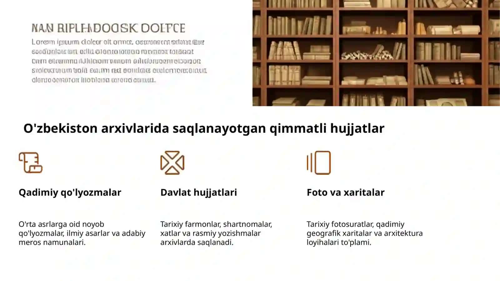 Yozma manbalar: tarixiy jarayonlarni yoritishning asosiy vositalari 4