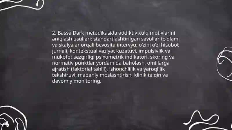 Addiktiv xulq motivlari 4
