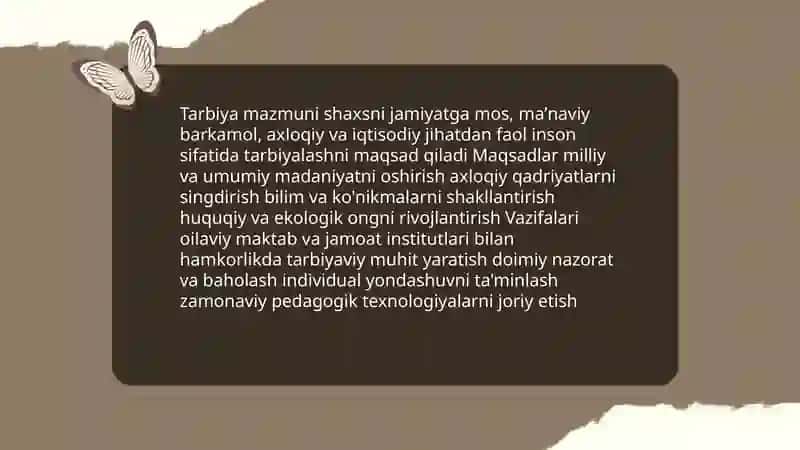 Tarbiya jarayonining mohiyati va mazmuni 4
