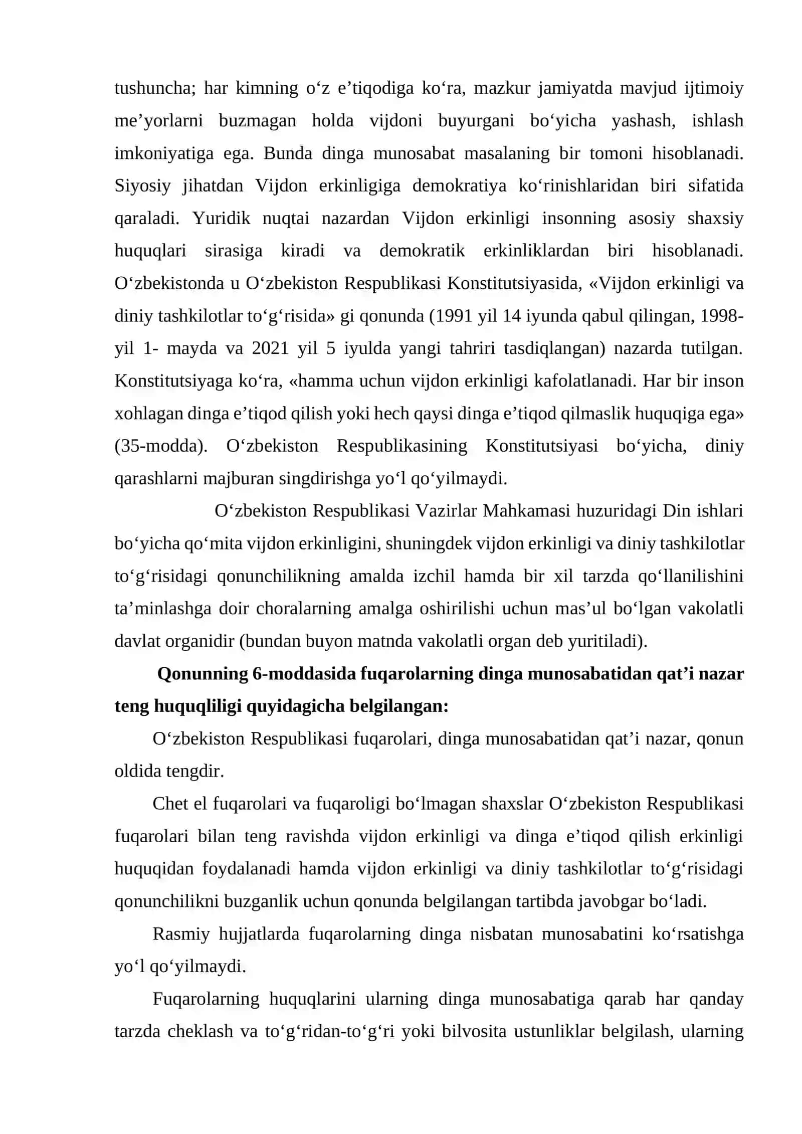 OʻZBEKISTONDA FAOLIYAT YURITUVCHI DINIY TASHKILOTLAR 4