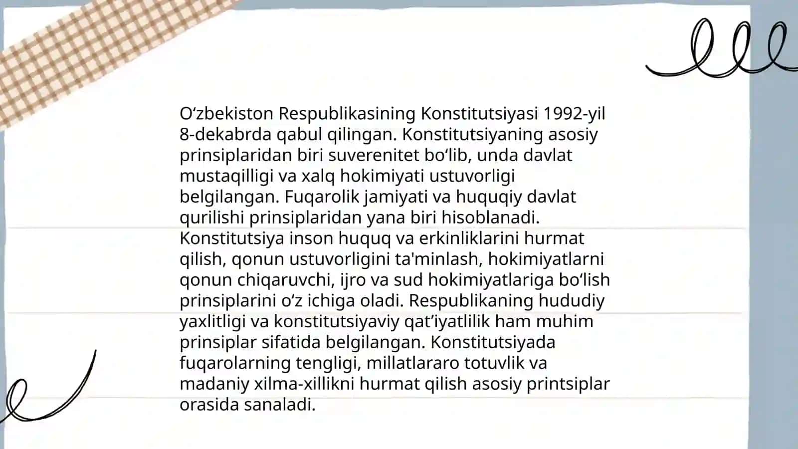 O'zbekiston Respublikasi Konstitutsiyasining 32 yiligi 4