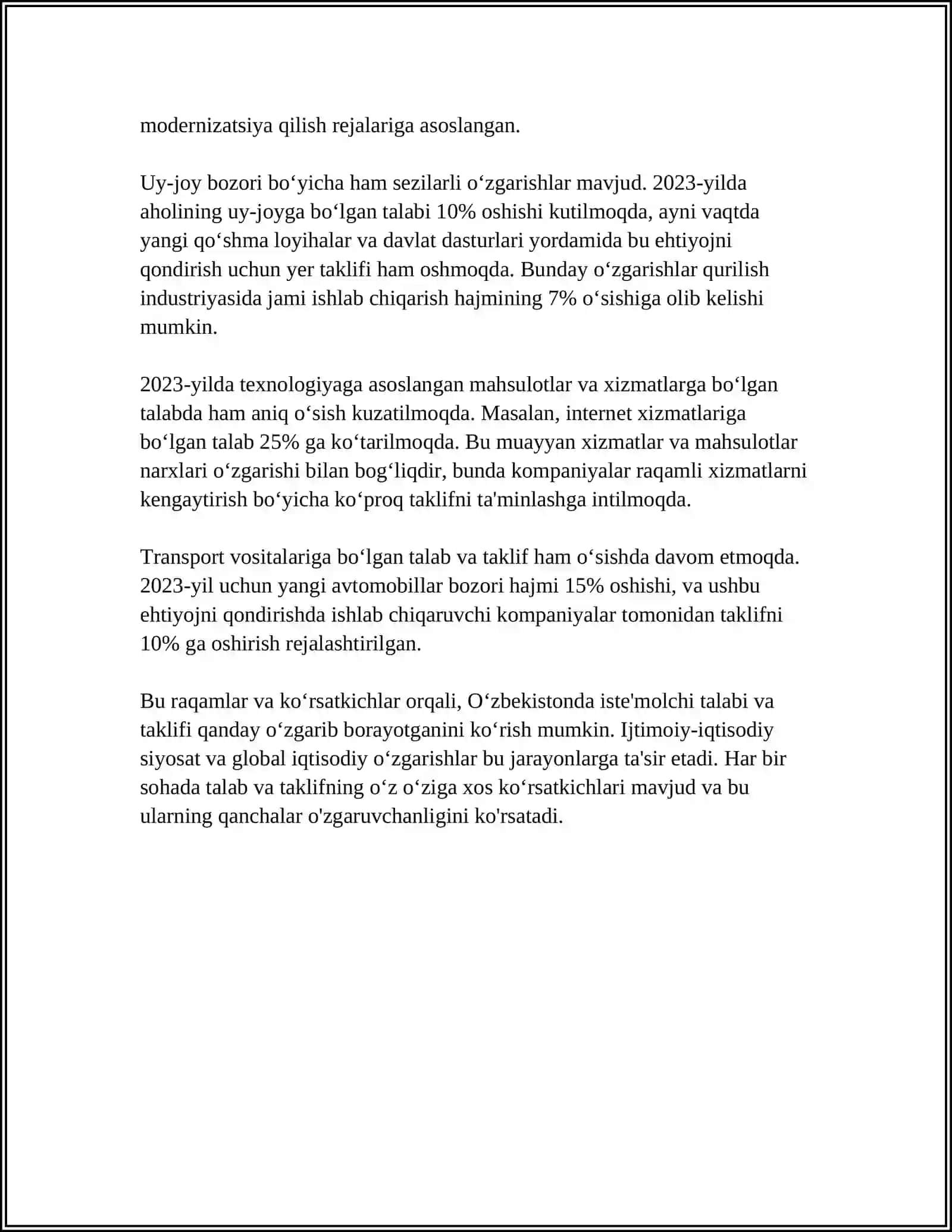CONSUMER AND PRODUCER BEHAVIOR 4