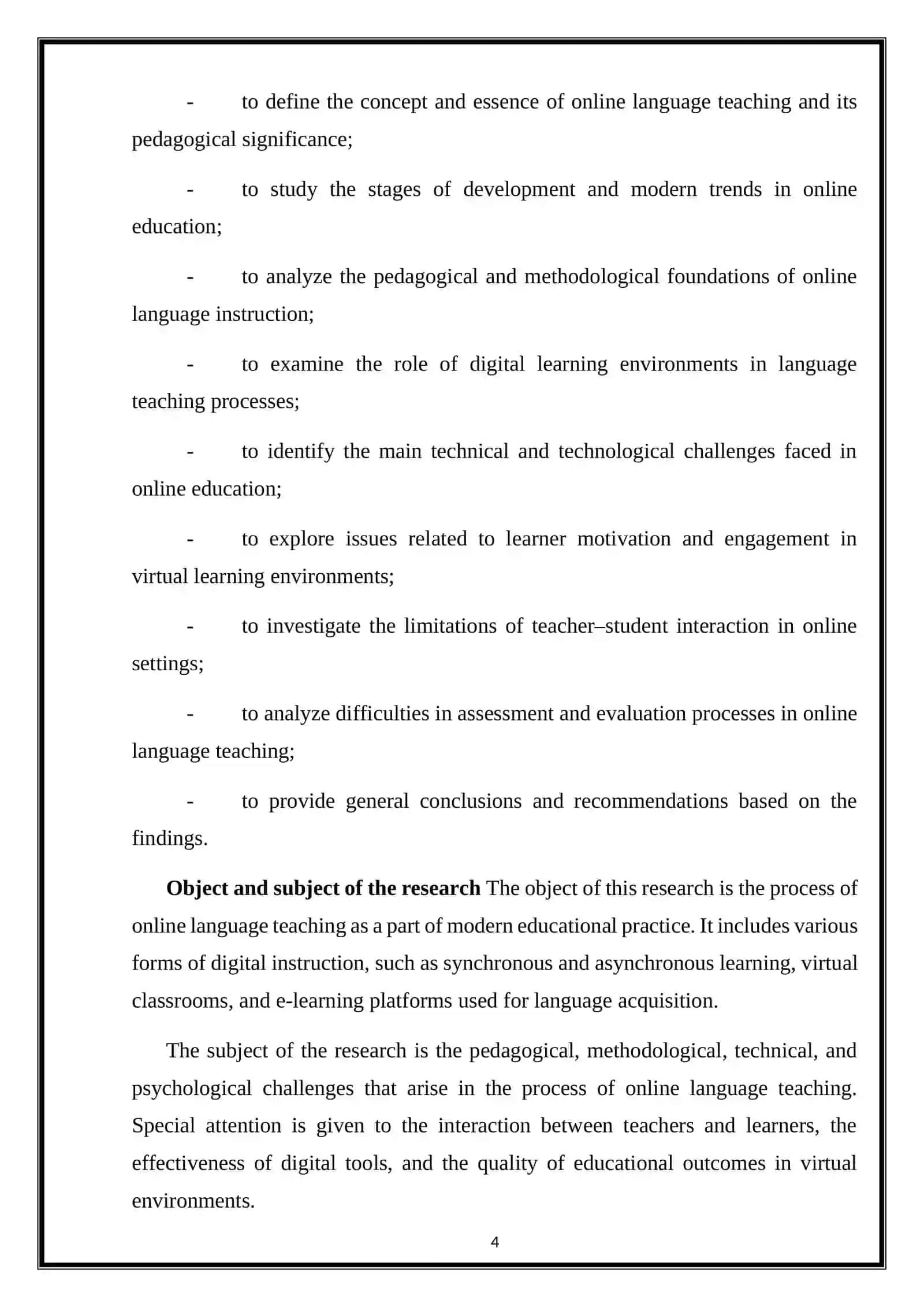 Challenges of Online Language Teaching 4