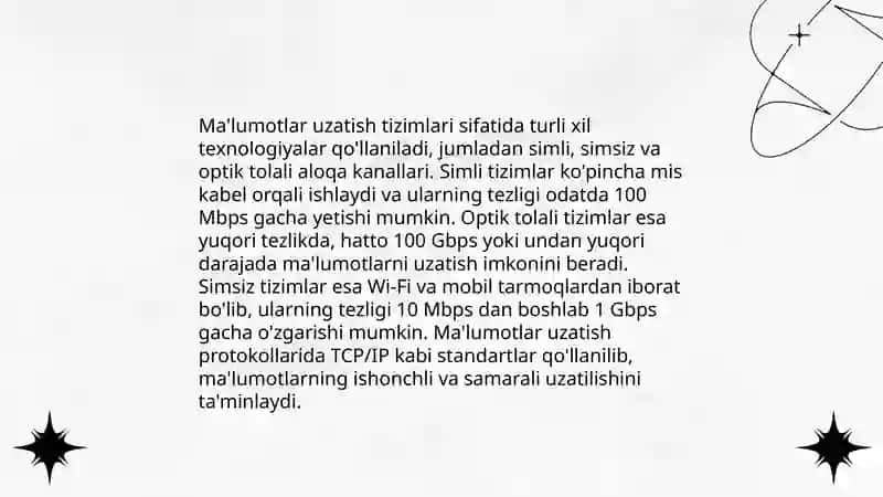 Axborot texnologiyalaridan foydalanish usullari 4
