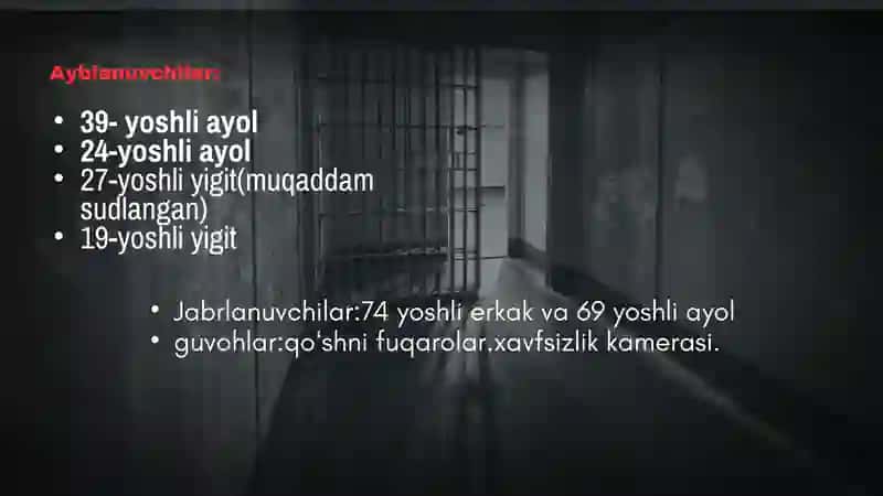 "JINOYAT KODEKSI"-164 MODDA(BOSQINCHILIK) 4