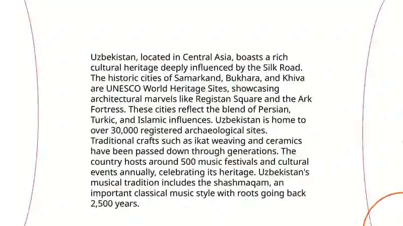Discover Uzbekistan: The Heart of Central Asia 4