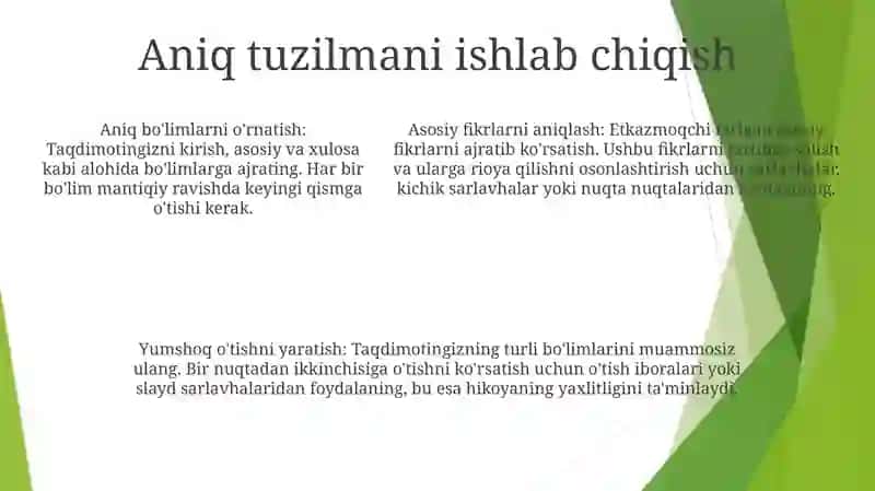 Taqdimot Tayyorlash 4